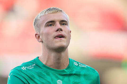 Helsingborgs målvakt Emil Rådahl