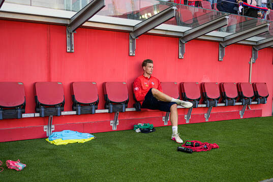 Helsingborgs målvakt Johan Brattberg