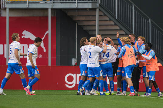 IFK Värnamos Marcus Antonsson jublar