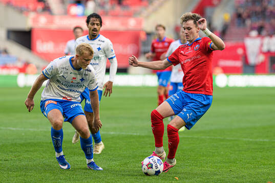 IFK Värnamos Johan Rapp och Helsingborgs Alexander