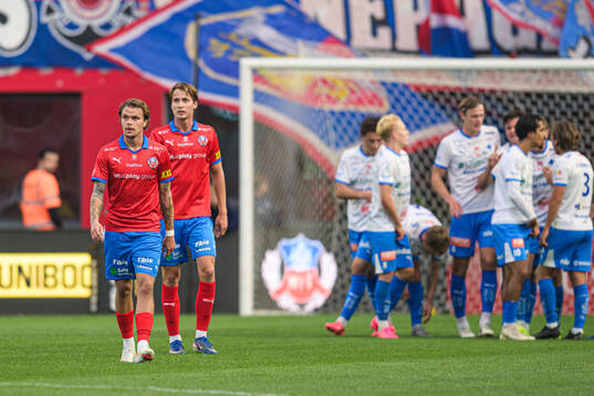 Helsingborgs Julian Larsson och Lukas Kjellnäs deppar