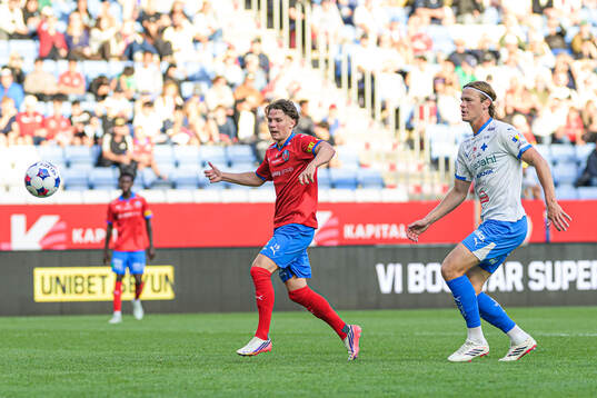 Helsingborgs Lucas Landgren Persson och IFK Värnamos Hugo