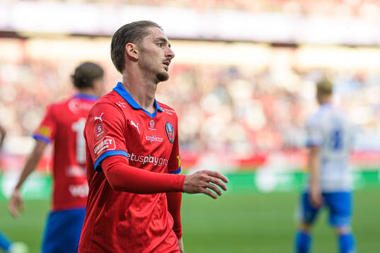 Helsingborgs Timothe Rupil deppar