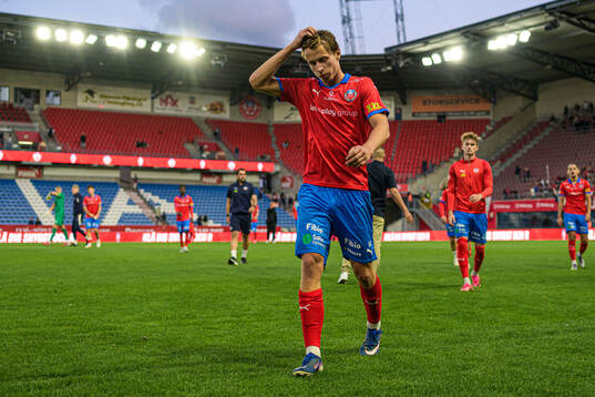 Helsingborgs Lukas Kjellnäs deppar