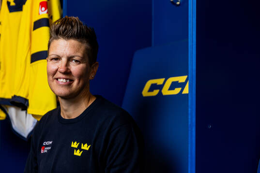 Sveriges förbundskapten Erika Holst