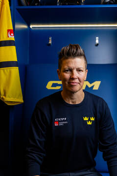 Sveriges förbundskapten Erika Holst