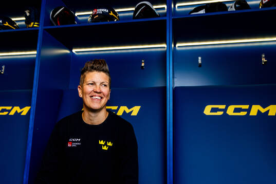 Sveriges förbundskapten Erika Holst
