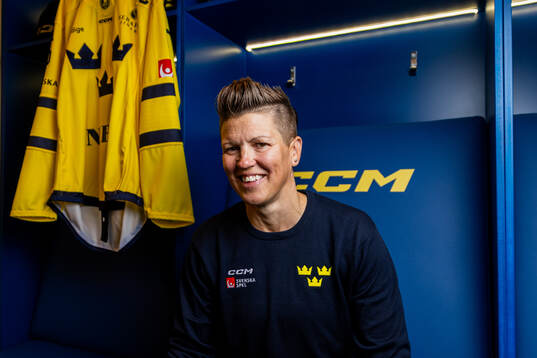 Sveriges förbundskapten Erika Holst