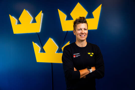 Sveriges förbundskapten Erika Holst
