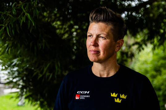 Sveriges förbundskapten Erika Holst