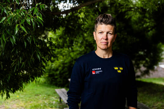 Sveriges förbundskapten Erika Holst