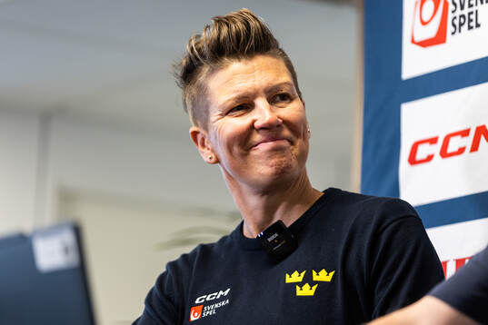 Sveriges förbundskapten Erika Holst