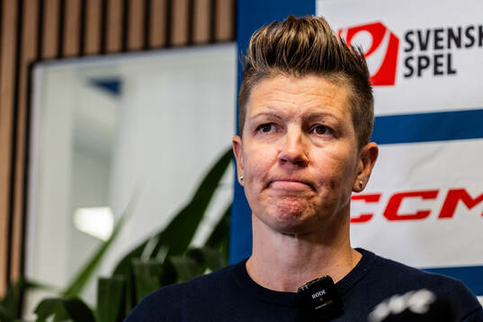 Sveriges förbundskapten Erika Holst