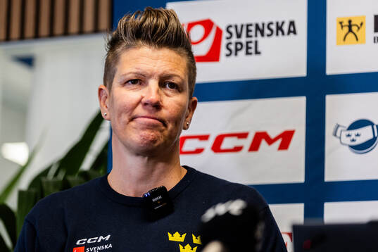 Sveriges förbundskapten Erika Holst