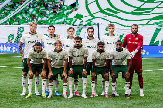 Starting eleven of Hammarby