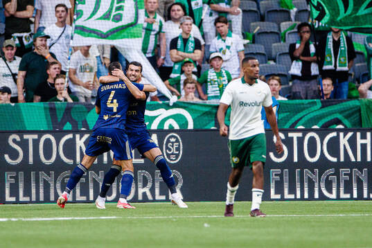 Mahir Emreli of Rakow celebrates