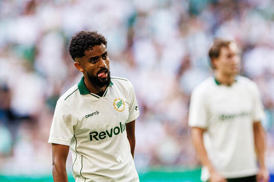 Tesfaldet Tekie of Hammarby looks dejected