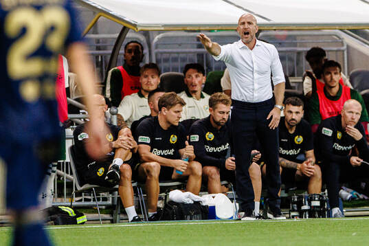 Coach Henrik Rydström of Hammarby