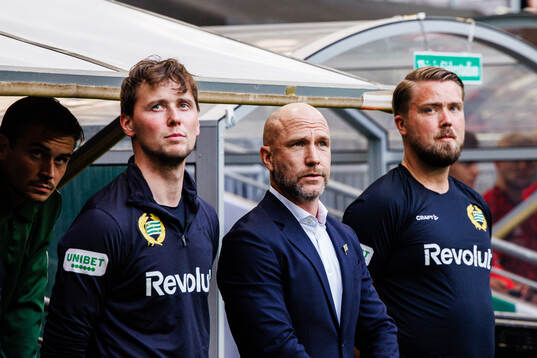 assistant coach Douglas Jakobsen, coach Henrik Rydström