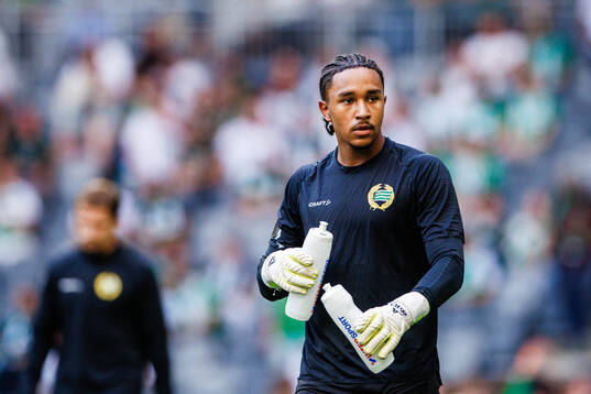 Goalkeeper Benjamin Norell of Hammarby