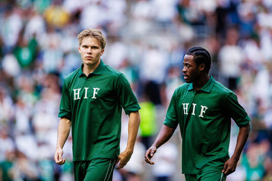 Oliver Jordan Hagen and Frank Junior Adjei