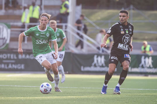 Brages Albin Sporrong och Örebros Ahmed Yasin