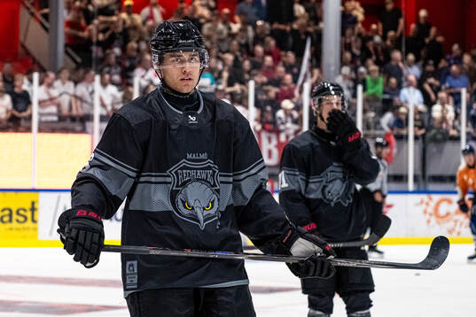 Malmö Redhawks Eemil Viro deppar
