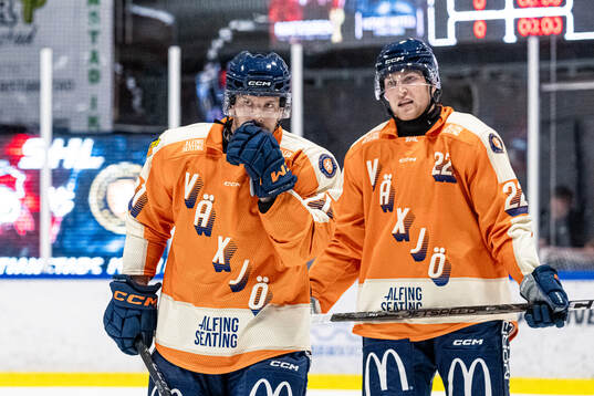 Växjös Brian Cooper och Elias Lindgren