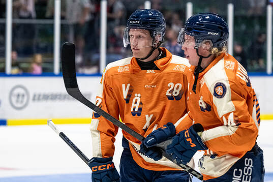 Växjös Hugo Gustafsson och Karl Henriksson