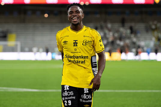 Elfsborgs Momoh Ibrahim Kamara ublar