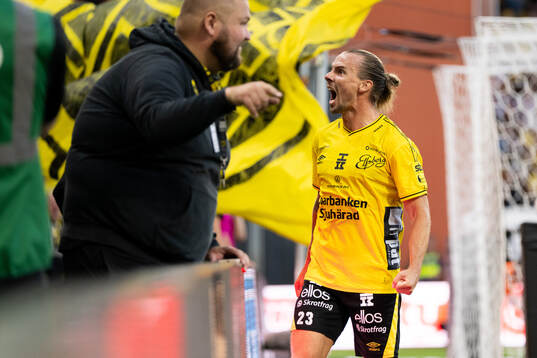 Elfsborgs Niklas Hult jublar