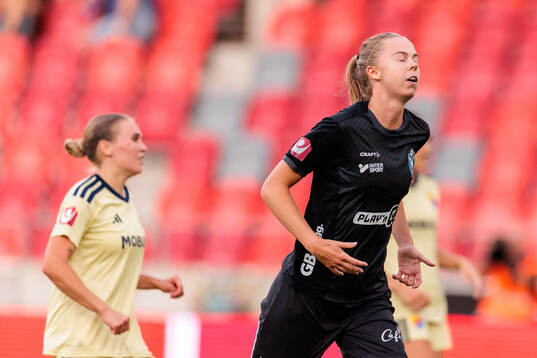 Växjö DFFs Elin Nilsson deppar