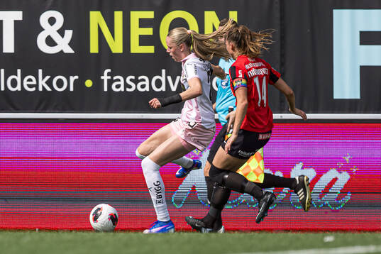 Häckens Thelma Pálmadottir och Brommapojkarnas Frida