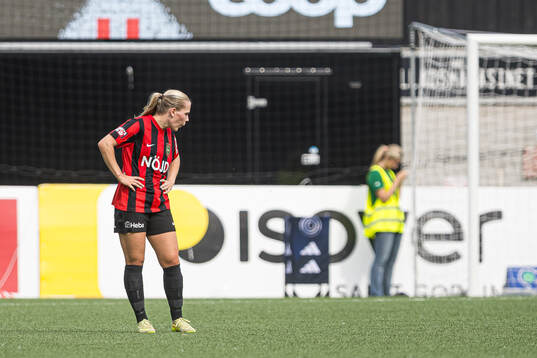 Brommapojkarnas Ida Garmfors deppar
