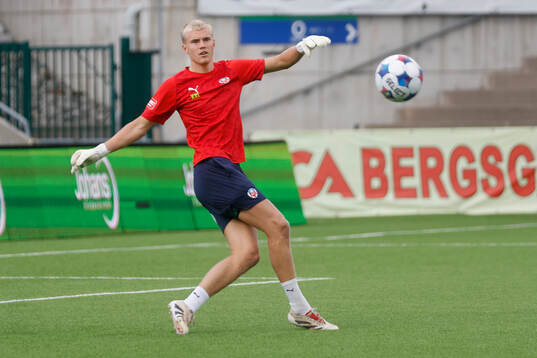 Helsingborgs målvakt Emil Rådahl