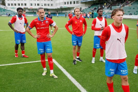 Helsingborgs Ervin Gigovic deppar