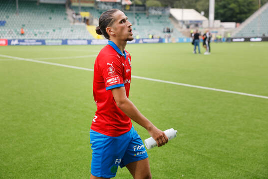 Helsingborgs Ervin Gigovic deppar