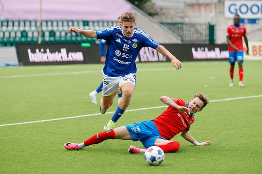 GIF Sundsvalls Edvard Carrick och Helsingborgs Alexander