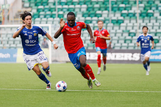 under fotbollsmatchen i Superettan mellan GIF