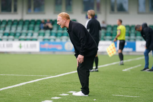 Helsingborgs manager Stevie Grieve