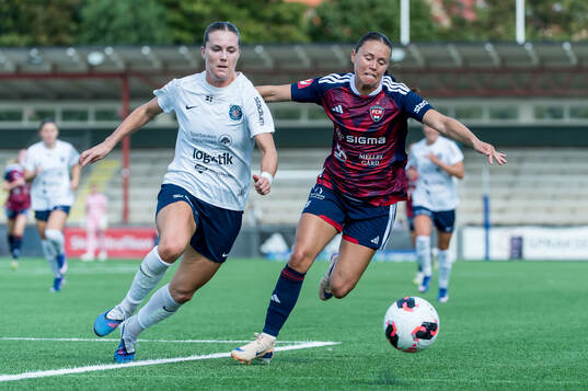 Eskilstuna United DFFs Gabrielle Rose Rennie och
