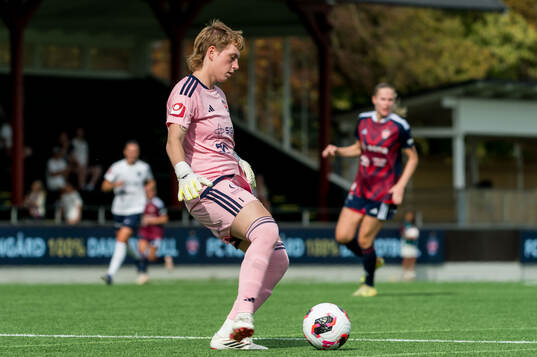 Rosengårds målvakt Moa Edrud
