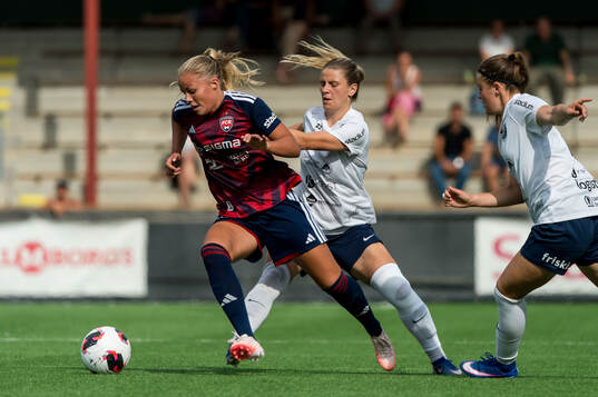 Rosengårds Tilde Björklund och Eskilstuna United DFFs