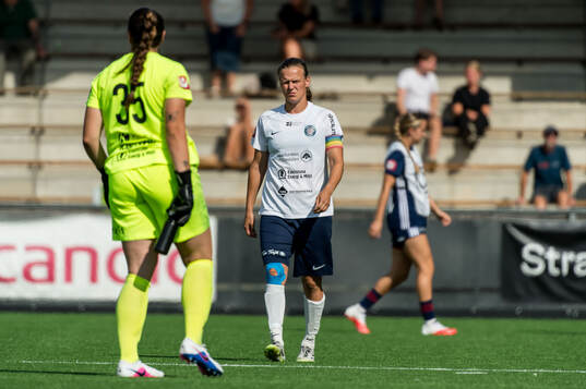 Eskilstuna United DFFs målvakt Monica Elisabeth Wilhelm