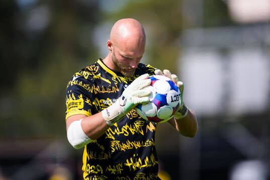 Mjällbys målvakt Alexander Lundin
