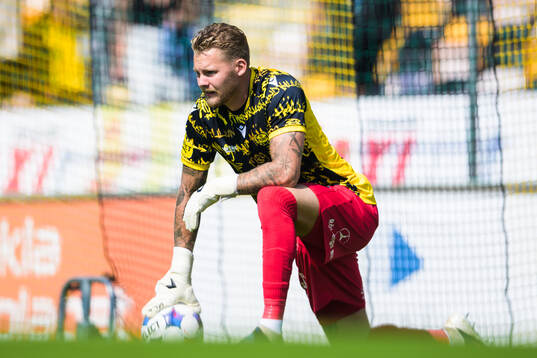 Mjällbys målvakt Robin Wallinder