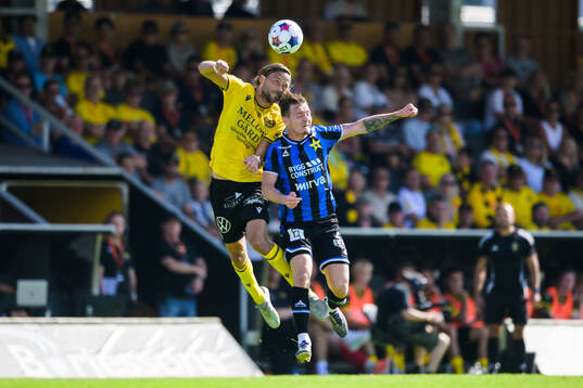Mjällbys Tom Pettersson och Sirius Noel Milleskog