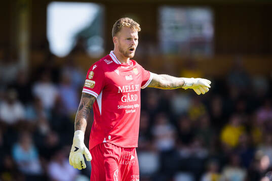 Mjällbys målvakt Robin Wallinder