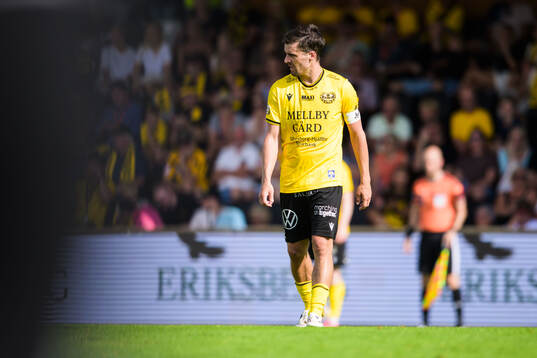 Mjällbys Jesper Gustavsson deppar