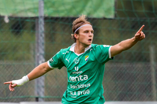 Ljungskiles William Nilsson jublar